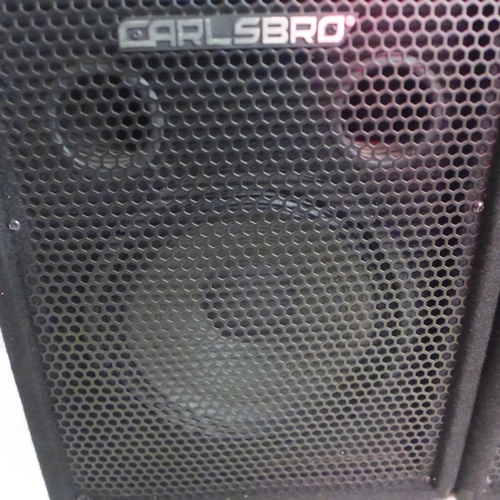 5100 - A pair of Carlsbro PA speakers