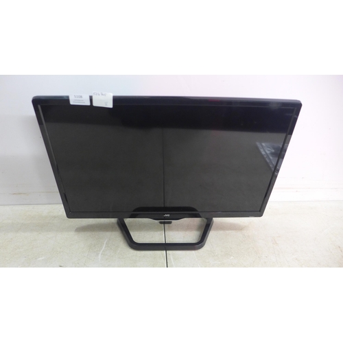 5108 - A JVC LT 24-C340 24 inch TV/DVD player with stand, leads and remote