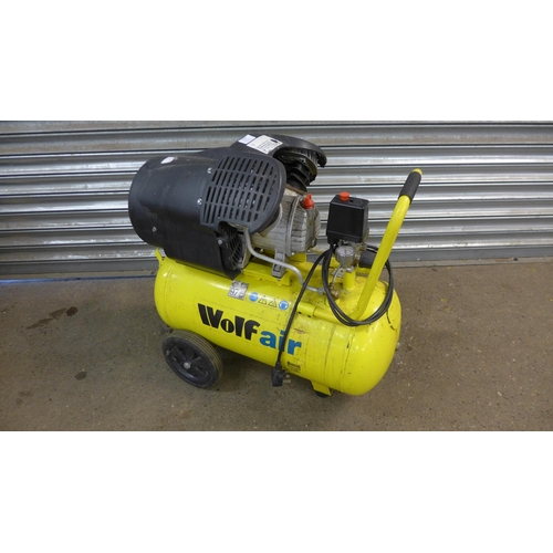 5190 - A Wolf Air Cheyenne 50 litre air compressor