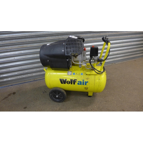 5190 - A Wolf Air Cheyenne 50 litre air compressor