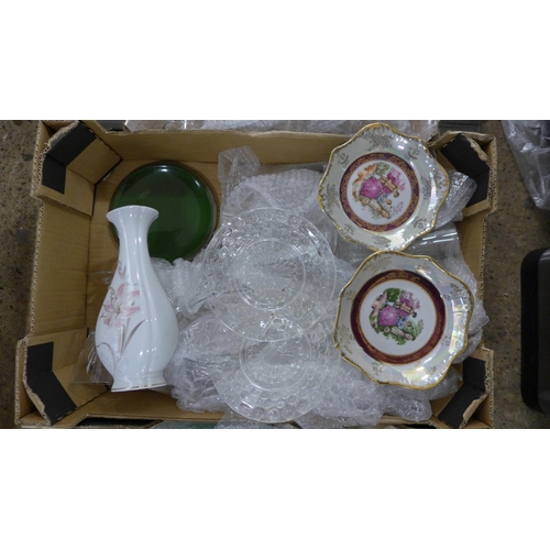 5258 - Four boxes of assorted glassware