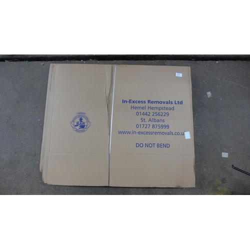 5274 - 10 flat pack cardboard boxes