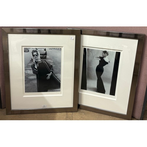 290 - Two John French V&A limited edition prints, framed