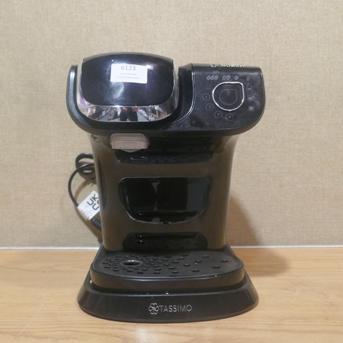 6123 - Bosch Tassimo Myway Brita Coffee Machine with box  (Model No: Tas6502Gb) (335-510) *This lot is subj... 