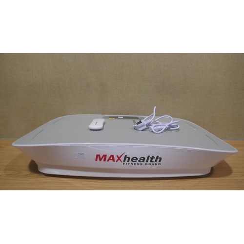 6129 - Maxhealth Fitness Board with remote, power lead and box, original RRP £399.99 *This lot is subject t... 