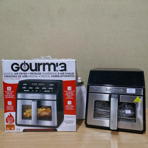 6145 - Gourmia Window Air Fryer with box and accessories *This lot is subject to Vat