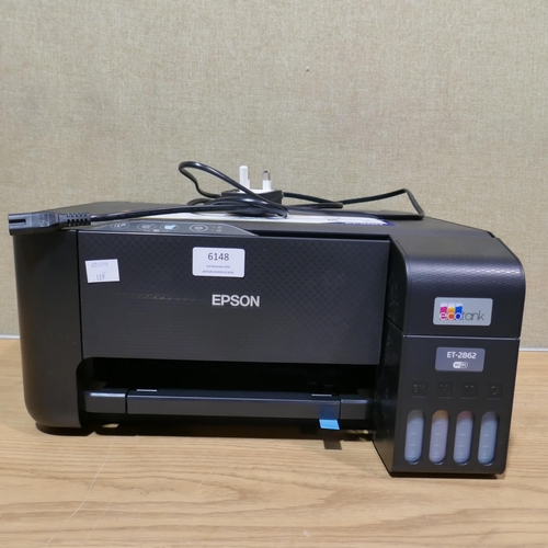 6148 - Epson Ecotank Et-2862 Printer with power lead and box, original RRP £139.99 *This lot is subject to ... 