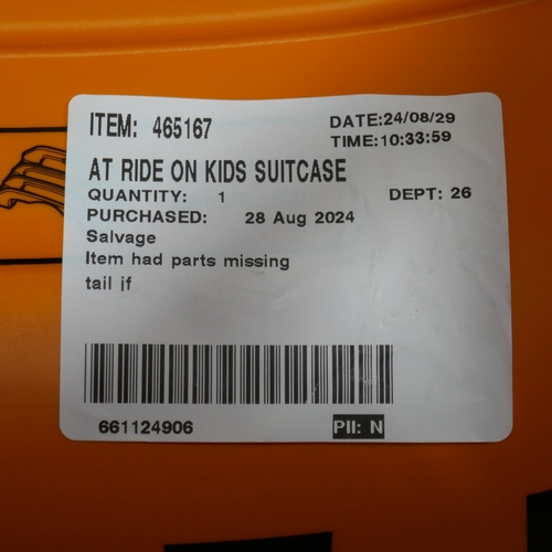 6154 - American Tourister Ride On Kids Suitcase *This lot is subject to Vat