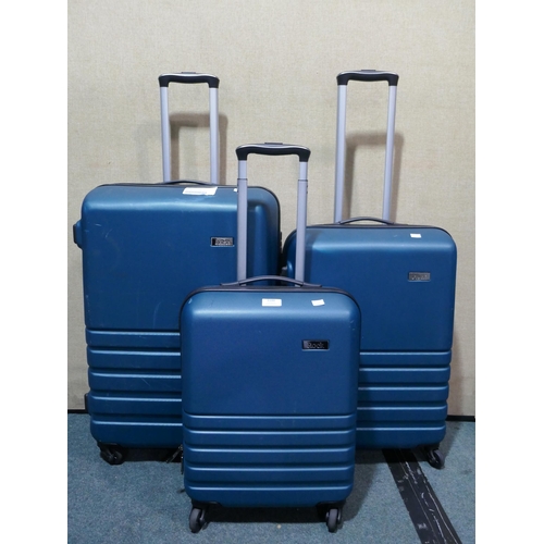 6188 - Rock Byron three piece Hardside Luggage Set, original RRP £108.33 *This lot is subject to Vat