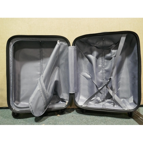 6188 - Rock Byron three piece Hardside Luggage Set, original RRP £108.33 *This lot is subject to Vat