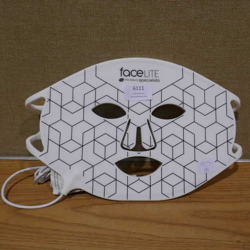 6111 - Facelite Beauty Boost Led face Mask with box , original RRP £208.33 *This lot is subject to Vat