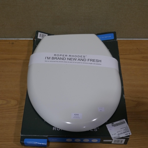 6293 - Roper Rhodes Secure Fix Toilet Seat with box (Missing fittings) *This lot is subject to Vat