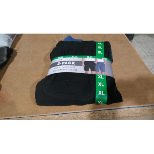 6174A - Jachs New York mens lounge shorts x 5 packs (2 in a pack,) size XL, with tags  (L335)  * This lot is... 