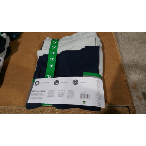 6175 - Jachs New York mens lounge shorts x 5 packs (2 in a pack) size XL, with tags  (L335)  * This lot is ... 