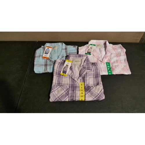 6222 - Jachs Girlfriend shirts x 30 with tags, purple, blue and pink, various sizes (L337)  * This lot is s... 