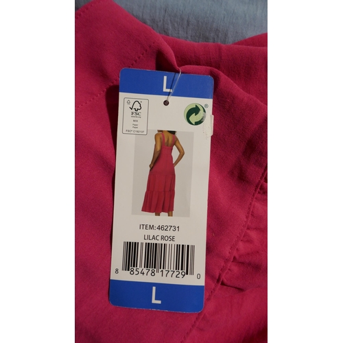 6227 - Jezebel dresses x 7 in blue and pink with tags, various sizes  (L337)  * This lot is subject to VAT