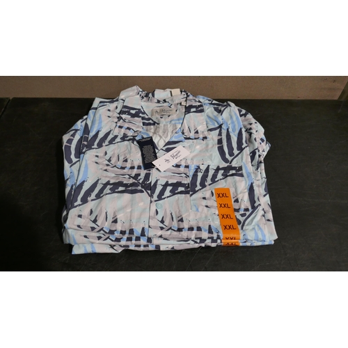 6195 - Penguin Hawaiian style shirts x 13 in blue and red with tags, various sizes  (L339)  *This lot is su... 