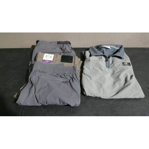 6196 - Quantity of branded mens trousers, jeans and t-shirts to include Levis, Puma, Jack Wills, Champion, ... 