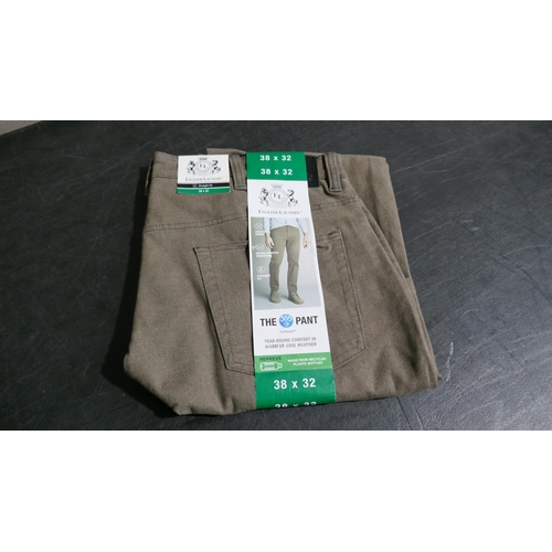 6197 - English Laundry, The 365 Pant x 7 in brown, size 38 x 32, with tags  (L339)  *This lot is subject to... 