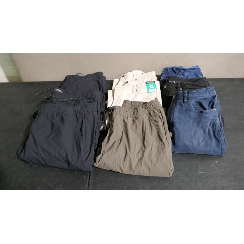 6216 - Quantity of mens trousers and jeans, various styles and sizes (L337) *This lot is subject to VAT