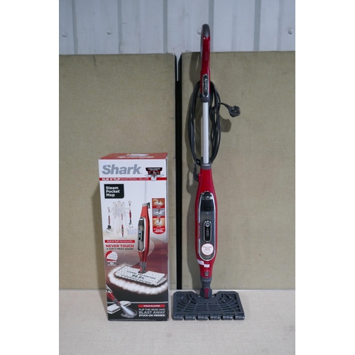 6055 - Shark Steam Mop with box *This lot is subject to Vat