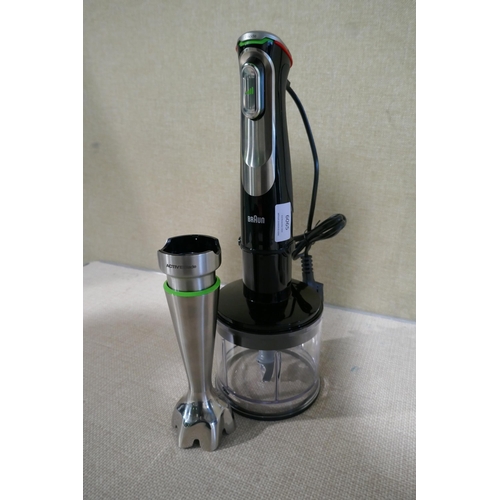 6065 - Braun Minipimer Hand Blender with box and accessories *This lot is subject to Vat