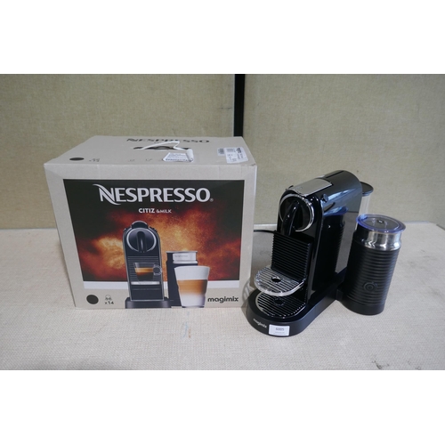 6005 - Magimix Nespresso Black Citiz Milk Coffee Machine with box, original RRP £149.99 *This lot is subjec... 