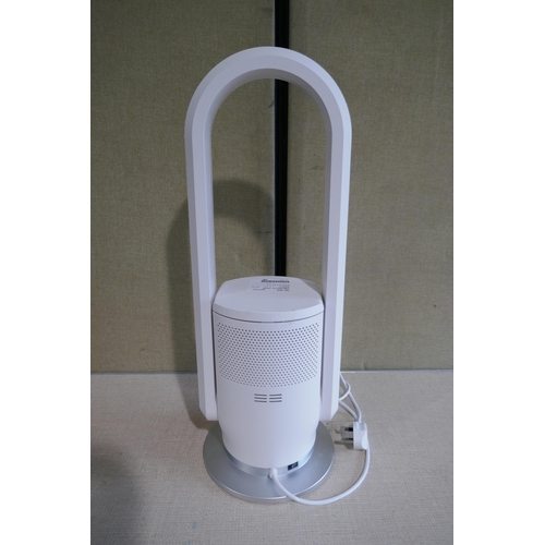 6028 - Vybra Arch 3 In 1 heater/cooler/air steriliser fan with remote, no box, original RRP £149.99 *This l... 