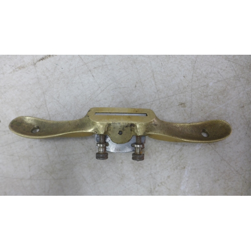 5022I - A Stanley No.4 wood plane and 2 spoke shaves