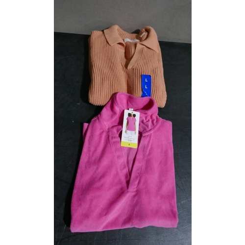 6205 - Quantity of mixed womens clothing to including leggings, t-shirts, trousers, jumper, jacket etc.,  (... 