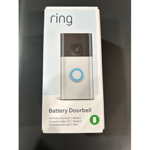 6116A - A Ring HD video doorbell, factory sealed