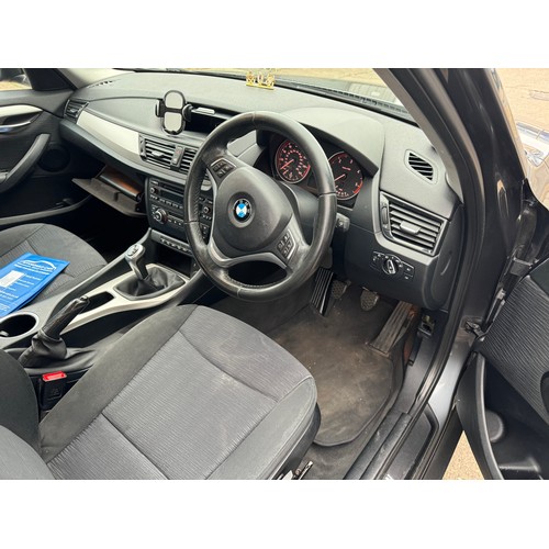 5296 - A BMW X1 X Drive 20D 1995cc diesel engine, compact crossover SUV. Recorded mileage 114,081, registra... 