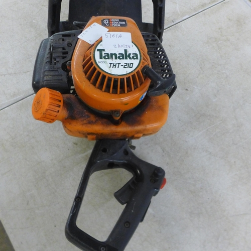 5161A - A Tanaka THT-210 petrol driven hedge trimmer