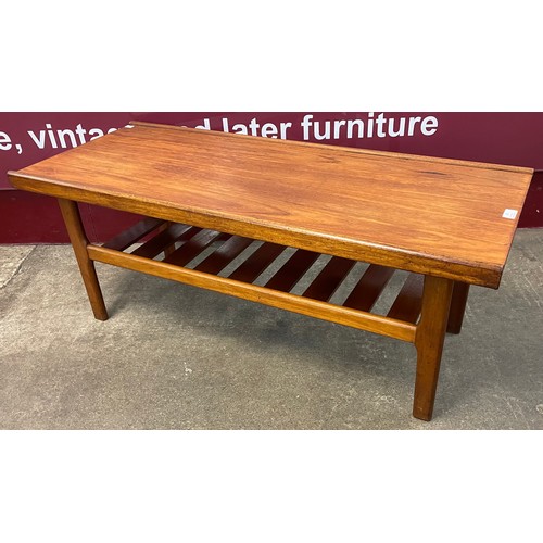 25 - A Myer teak rectangular coffee table