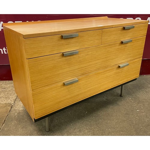 59 - A Stag Fineline teak chest of drawers, designed by John and Sylvia Reid