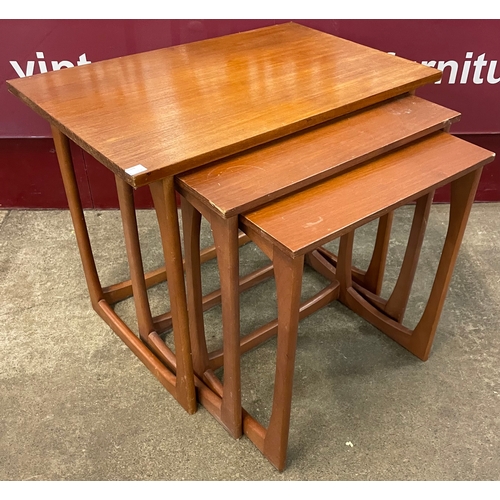 71 - A teak nest of tables