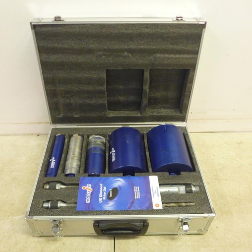 5057A - A Marcrist 5 tool diamond core cutting kit in aluminium case