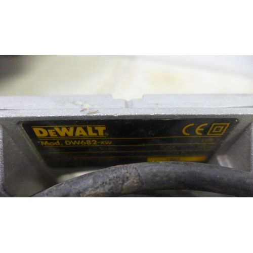 5002 - A DeWalt DW682-XW, 110V, biscuit jointer - in case