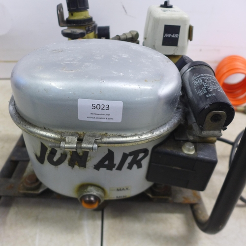 5023 - A Condor MDR2/11 bar Jun-air compressor