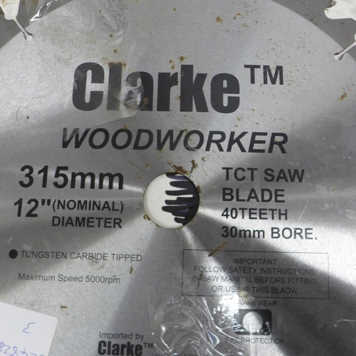 5043 - A Clarke woodworker 315mm/12