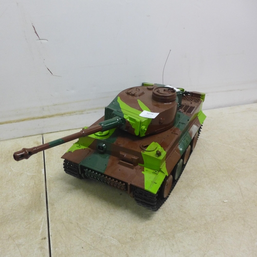 5074 - 2 remote control model tanks both with remotes