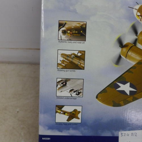 5097 - A Corgi model Boeing B-17F Flying Fortress Memphis Belle, 324th BS, 91 ST BG, 1:72 scale, boxed