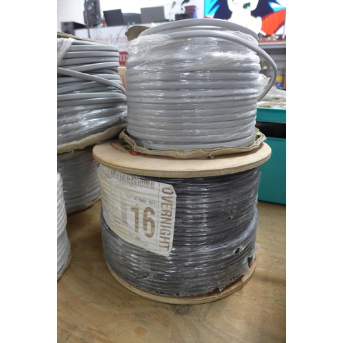 5337 - 6 rolls of various wires