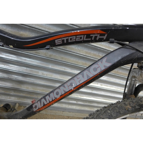 5190 - A Diamondback Stealth front suspension hardtail mountain bike