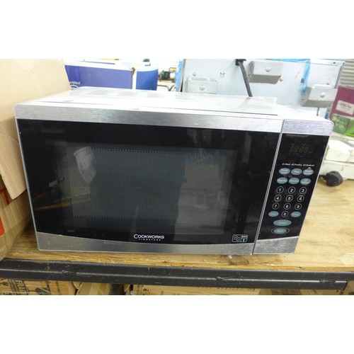 5306 - A Cookworks 800W microwave