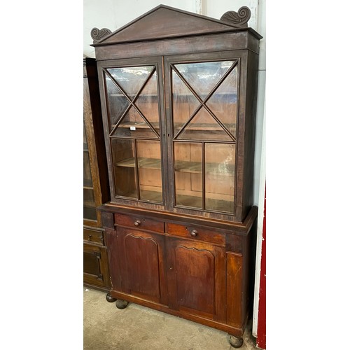 127 - A Victorian mahogany bookcase