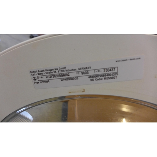 4003 - Bosch Eco silence drive integrated washing machine, (Used) + Vat (468-171), *This lot is subject to ... 