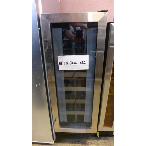 4007 - CDA 30cm Wine Cooler (468-188) *This lot is subject to Vat