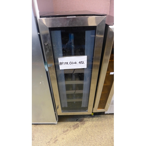 4007 - CDA 30cm Wine Cooler (468-188) *This lot is subject to Vat