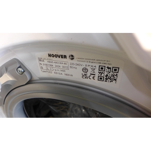 4012 - Hoover H-Wash 300 lite Integrated Washing Machine (9kg), Original RRP £415.84 + Vat (468-175), *This... 